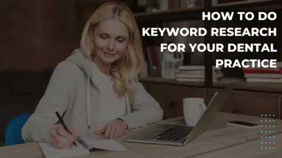 keyword research for dentists