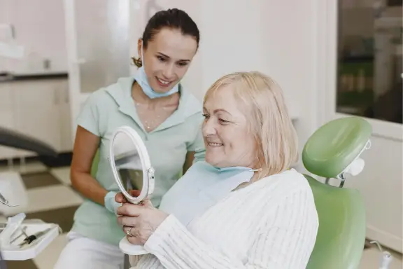 woman dentist with imposter syndrome