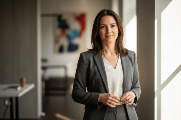 woman leader ready to start setting boundaries